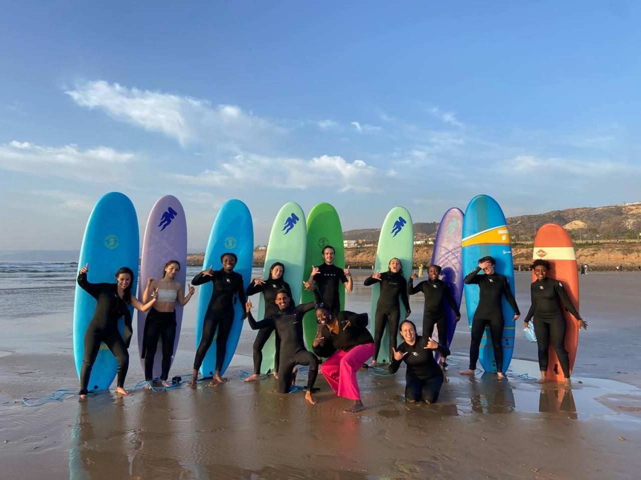 Tayyurt Surf Camp Tamraght Aourir Hostel Imi Mikki ภายนอก รูปภาพ